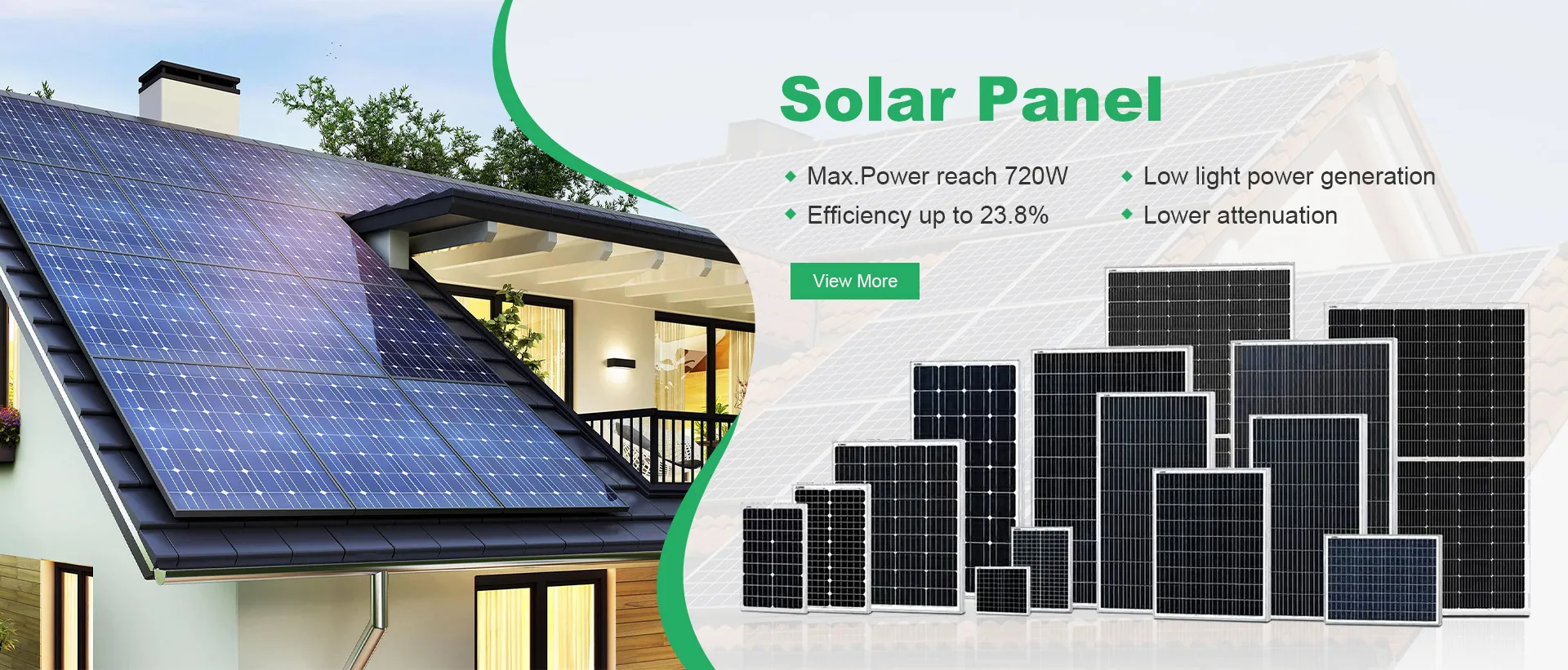 average size of solar panel system