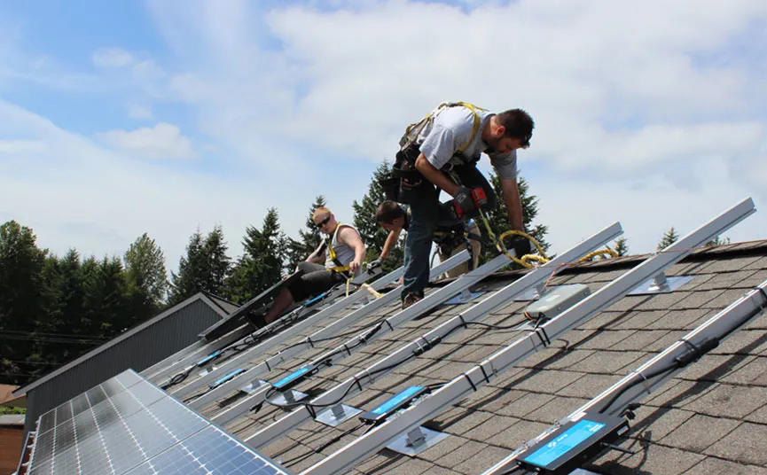 solar panel plant project